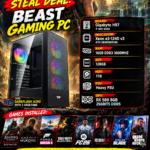 Gaming PC H97 Xeon e3-1240 v3 4th Generation with Rx 580 8GB Graphics Card