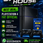 Ps4 Fat Official 500GB | 1TB