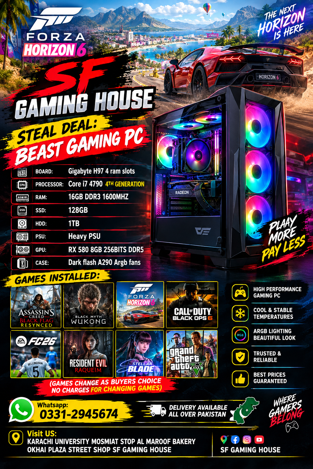 file_00000000ec6482119f99ed8f17ecb445 Core i7 4th gen with Rx 580 8GB Build - Image 1