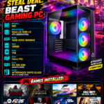 Gaming PC Xeon e3-1240 v3 4th Generation with Rx 580 8GB Graphics Card